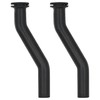 (2-pack) Calvana 596163 Rubber Vacuum Hose, 3" Tractor Vacuum Pump