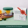 KITCHENDAO 2 in 1 Lemon Orange Citrus Juicer with lid
