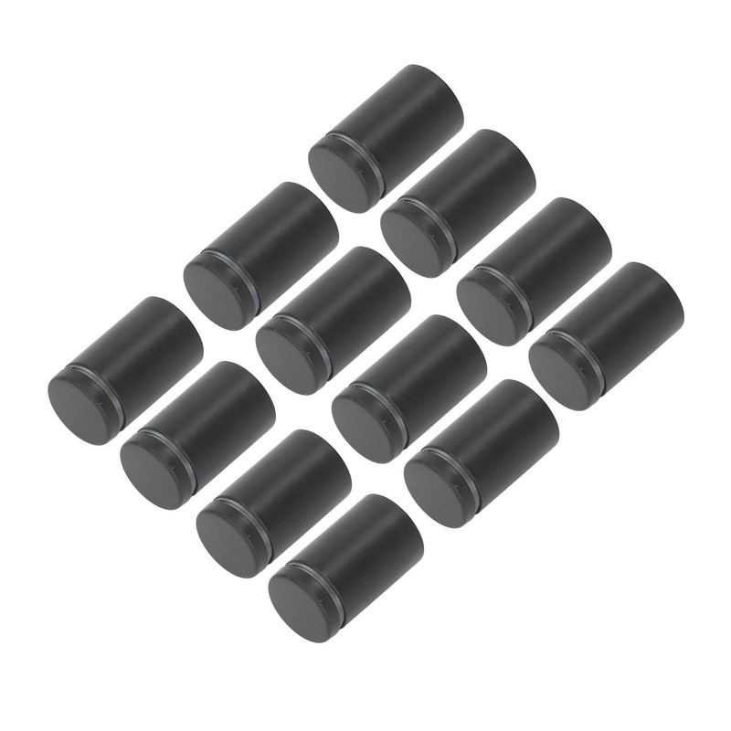 12Pcs Standoff Screws Stainless Steel Wall Mount Advertising Holder Acrylic