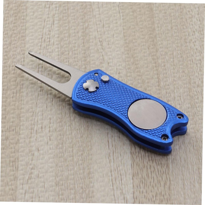 Sosoport 3pcs Golf Equipment Divot Repair Tool Ball Marker Stainless