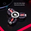 Luminous Fingertip Gyroscope Reduce Pressure Rotating LED Glowing Fingertip Gyroscope