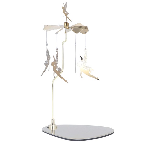 Garosa Round Triangular Tray Rotating Candlestick Scented Candle Romantic Revolving