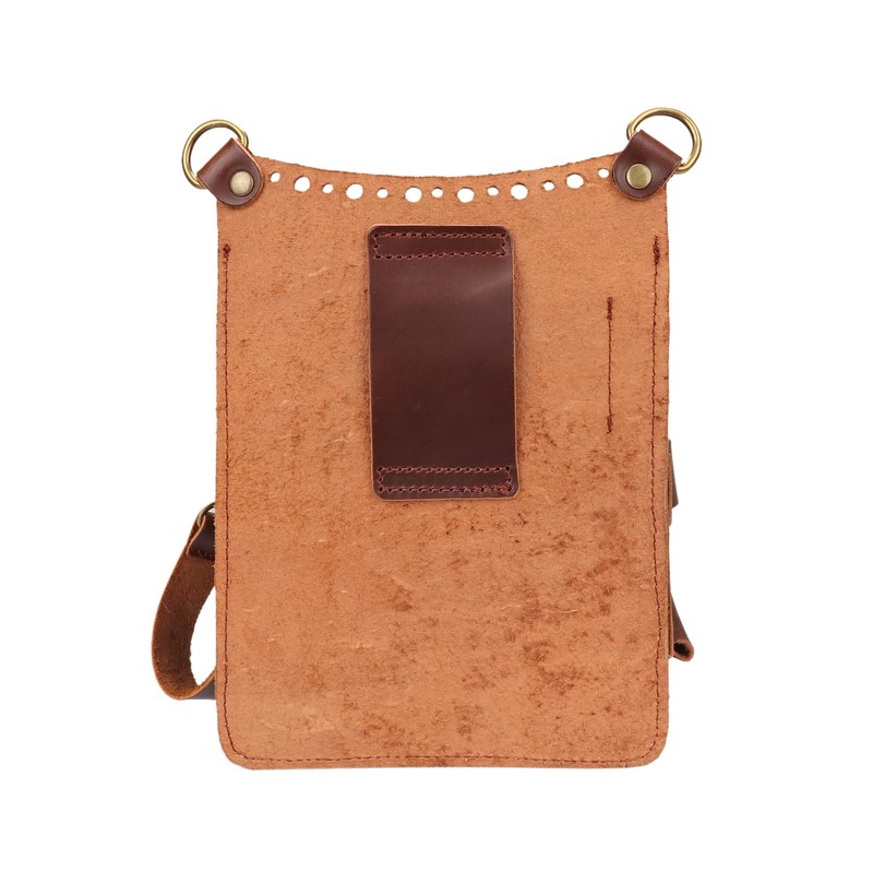 Tourbon Leather Scissor Belt Shoulder Bag Electrician Holster Gardening Florist
