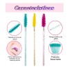 300 Cepillo Desechables Glitter Para Extensión Pestañas.
