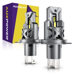 Auxbeam 2025 H4 Fog Lights, 700% Brighter H4 Powersports Light for Off-Road Use or Fog Light