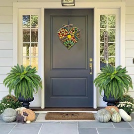 CQURE 48" Large Fake Fern Artificial Ferns for Outdoors,88 Fronds Realistic Artificial Boston Ferns Leaves Bush Plant for Indoor Outdoor Garden Porch Decor(Lifelike,UV Resistant,No Maintenance)