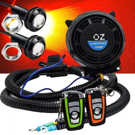 OZ-USA Wireless Remote Anti-Theft Alarm Kit Can-Am X3 Max RS Turbo RR Defender Sport