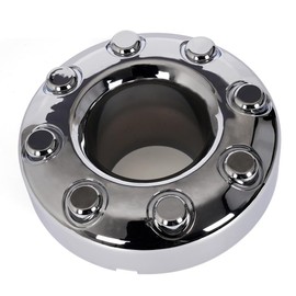 G-PLUS Front 4X4 Open Wheel Center Hub Cap, Compatible with 2005-2018 Ford F350 Super Duty Dually Chrome 5C3Z1130TA (NOT FIT 4WD Crew cab)