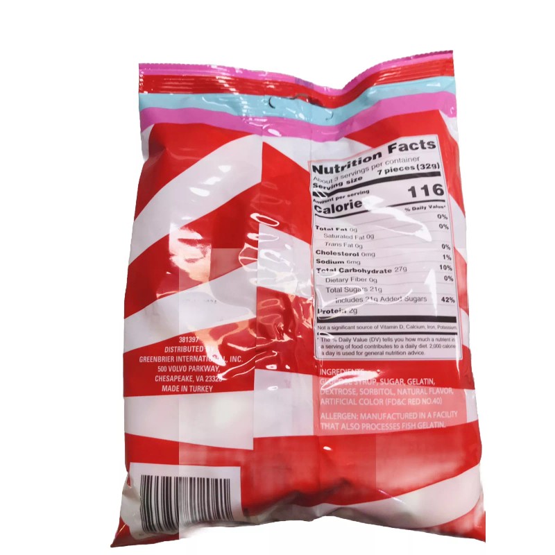 Greenbrier Peppermint Marshmallow Twist Naturally Flavored 3.5oz/100gm