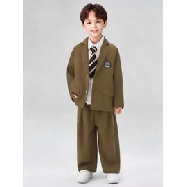 Qichenk Formal Suit for Boys, Kids, School Entrance Ceremony, Children's Suit, Performance, School Entrance Ceremony, Children's Clothes, Elementary School, Formal, Kids, Shichi-Go-San, Baby, Wedding