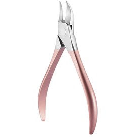 GRASSCALM Nipper, Nail Clipper, Diagonal Blade, For Both Hands and Febs, Compatible with Winding Nails, Thick Nails, Intruded Nails, Medical Stainless Steel, Cuticle Nail Clippers (1 Piece)