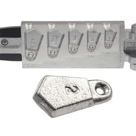 Do It Flat Bank Sinker 1/2, 3/4, 1, 1 1/2, 2 oz. Do it Mold (3379) FLB-5-A Cavities 5 Total