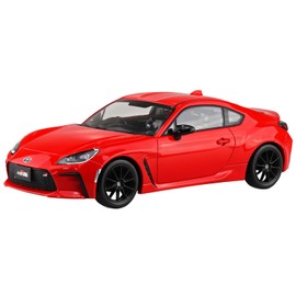 Aoshima Bunka Kyozai 1/32 The Snap Kit Series No.21-A Toyota GR86 Spark Red Color Coded Plastic Model