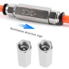LT Easiyl 2 Pcs 1/8'' Female Threaded Brass One Way