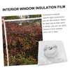 COHEALI Windproof Window Insulation Film Environmental Protection Transparent Film Cold