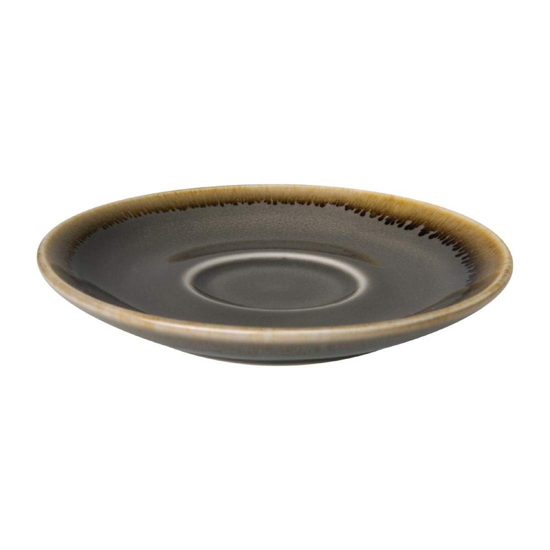 Olympia Kiln Espresso Saucer Smoke Innovative Design with New Useful