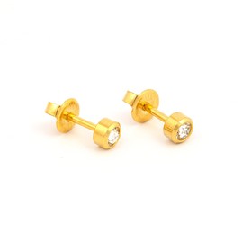 Studex Sterilized Piercing Earrings * Ear Stud * Birthstar * April * Regular