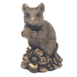 Leonardo Collection The Reflections Mouse With Berry Figurines Statues For Home Decor | Ideal Ornaments Friendship Gifts For Women & Men | Lovely Table Centerpiece & Living Room Accessories