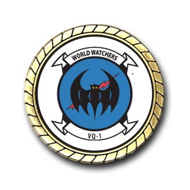 Military Productions VQ-1 World Watchers US Navy Squadron Challenge Coin