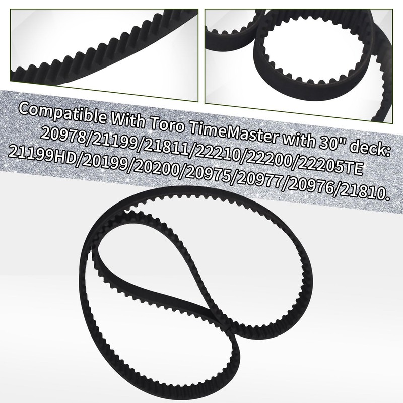 120-3335 Lawn Mower Belt/Belt-Synchronous Compatible with Toro 120-3335 E-xmark 120-3335