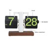 Digital Flip Clock 12h Single Sided Large Numbers Automatic Retro