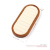Woodten Small Jewelry Rings Display Tray Solid Wood Jewelry Display