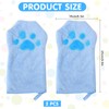 Risipu 2 Pcs Dog Cleaning Gloves for Dogs and Cats,