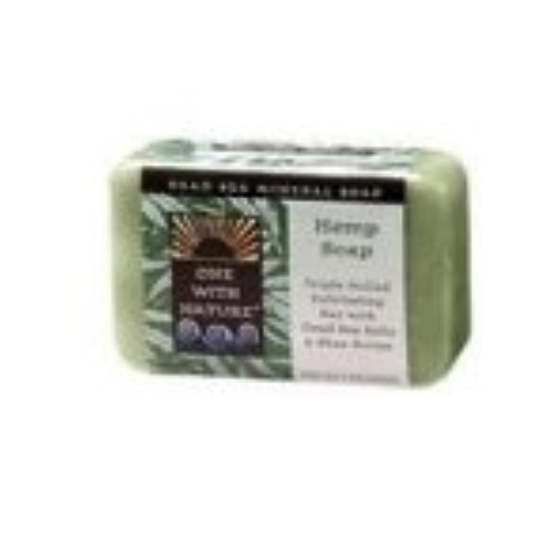 One With Nature Peppermint Dead Sea Mineral Soap, 7 Ounce
