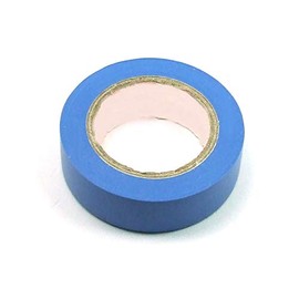 POPESQ1 x insulating tape 10 m x 15 mm x 0.13 mm PVC rubber blue #A2893