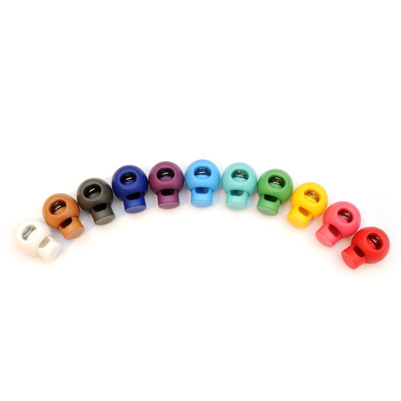 Set of 5 Plastic Cord Lock Cord Clamp (Tanka) Diameter