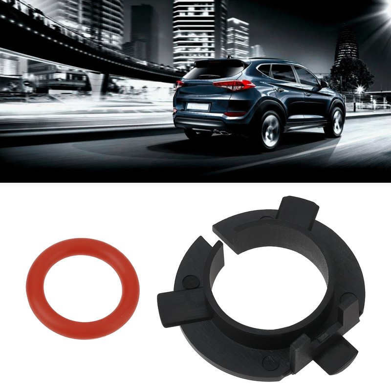 EMSea 2pcs H7 LED Headlight Adapter P00292695-001 Compatible with Hyundai