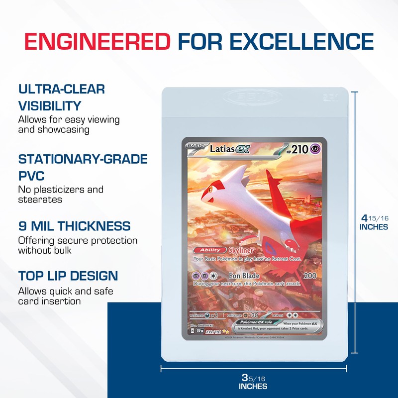 BCW Semi Rigid Card Holder #1 | 1000 Pack |