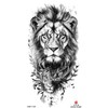 6 Sheets Temporary Lion Tattoo Wolf Tattoo Animal Tattoo Arm