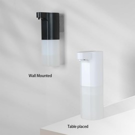 NoxBolt Automatic Soap Dispenser, 400ml, USB-C Rechargeable, Wall Mounted, Motion Sensing, Waterproof IPX5