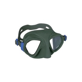 MARES X-Tream Spearfishing Mask for Diving | Ultra-Light, Hydrodynamic and Minimalist Goggle | Snorkeling, Water Sports, Underwater, Green/Blue