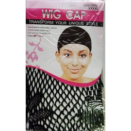 1 Piece Wig Cap Black Stretchable Crochet Wig Cap Mesh Wig Cap For Making Wig