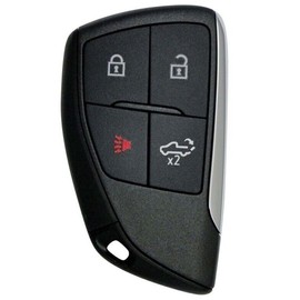1x New Replacement Proximity Key Fob Shell / CASE Compatible with & fit for Select Chevy GMC Vehicles - YG0G21TB2-23 - (No Electronics or Chip Inside)