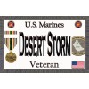 Desert Storm - USMC - Magnetic Car Sign - 6in