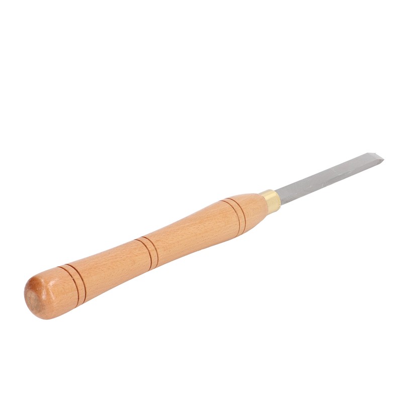 Skew Chisel HSS Lathe Turning Tool Ergonomic Beech Handle Lathe