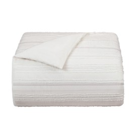 Southern Tide Oceanside Queen Comforter Set - Gray/White Comforter - Striped Bedding Comforter Sets - 1 Soft Reversible Striped Comforter and 2 Standard Pillow Shams (Queen, Gray)