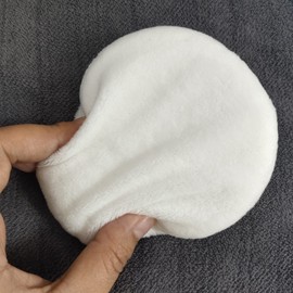 Topwon 4 Inch Powder Puff, Washable Large Body Powder Puff, Soft & Furry - 1Pc