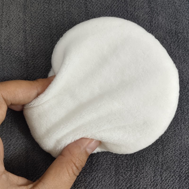 Topwon 4 Inch Powder Puff, Washable Large Body Powder Puff,