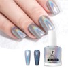 LOPHE Glitzer Nagellack, Nagellack Holographic Glitter Reflective, Schnelltrocknend Shimmer Nagellack,
