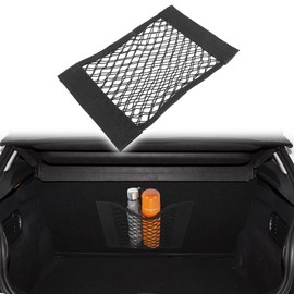 X AUTOHAUX Car Cargo Net Universal Mesh Cargo Net Bag Storage Mesh Net for Car Trunk Black 39 x 24CM