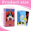 HQRKOTM 78pcs Cat Tarot Unique Tarot Cards for Tarot Enthusiasts