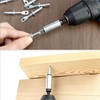 QWORK 100 Pcs 2 Inch Eye Lag Self-Tapping Screws with