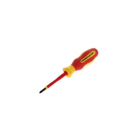 GEDORE VDE Screwdriver Pozidrive PZ1, Screwdriver 1000 V insulated, Length 180 mm, Tool, R39300115, Steel