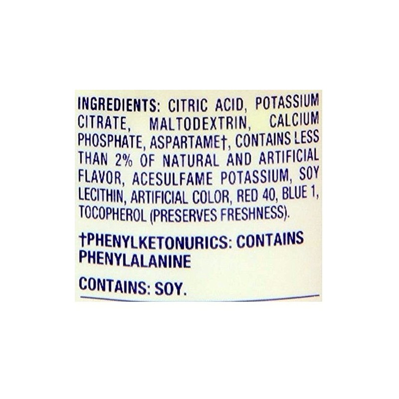 Crystal Light Raspberry Lemonade, 12 Quart 1.8 Ounce Canister (Pack