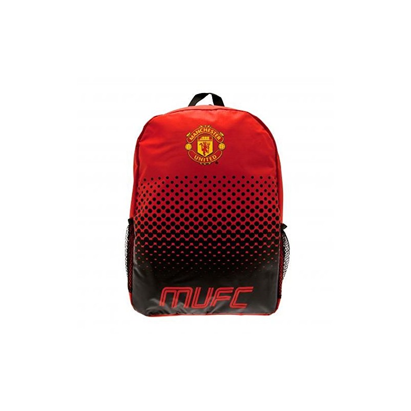 Mufc Manchester United Backpack Rucksack School Bag