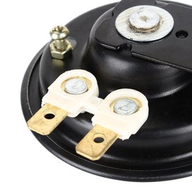 Motorcycle Air Horn, 12v Super Loud 105dB Scooter Moped Dirt Bike ATV 70mm A24 Black